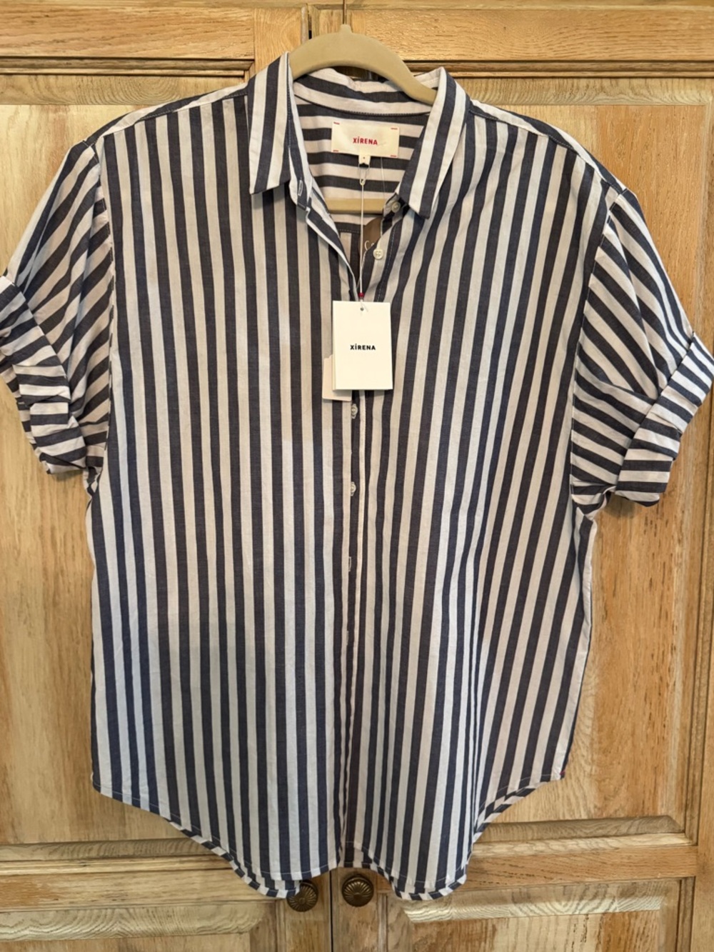 Xirena Channing Shirt in Twilight Stripe